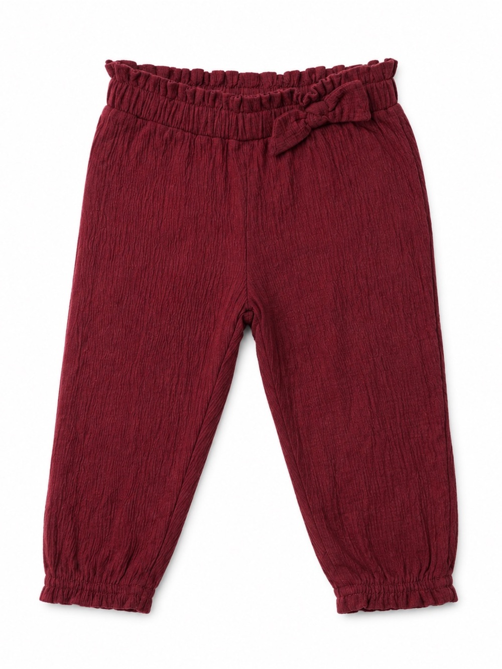 Carter's Maroon Pull-On Pants with Side Bow